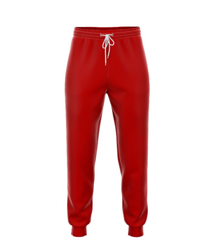 Czerwone spodnie dresowe
