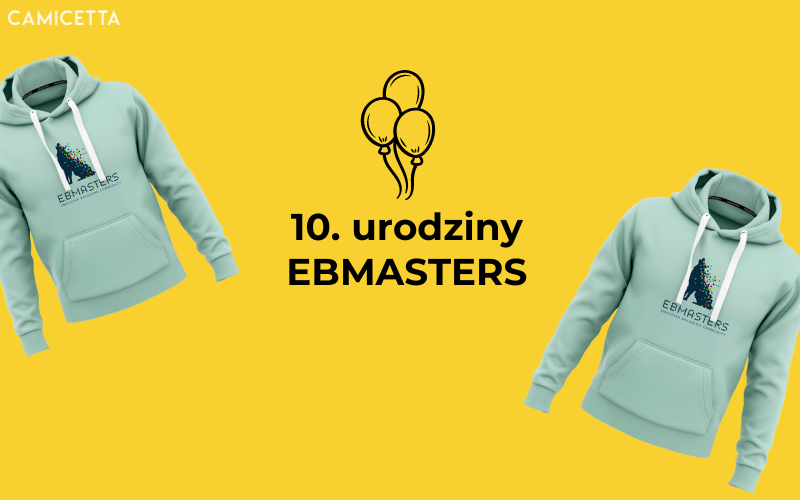 10. urodziny EBMASTERS x Camicetta | Bluzy z logo premium